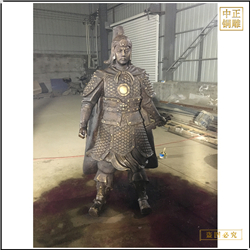 將軍拿件人物雕塑鑄造