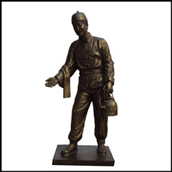 鑄銅店小二銅雕