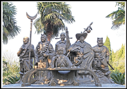 水滸英雄雕塑|水滸108好漢銅雕塑