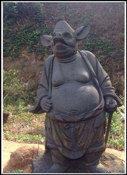 西游記主題人物雕塑圖片