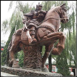 趙云古代人物雕塑批發
