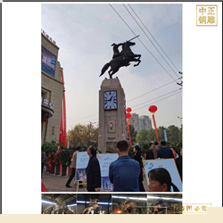 室外大型武穴騎士雕塑